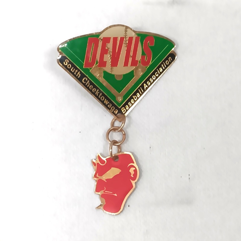 Cooperstown Dreams Park 2003 South Cheektowaga Devils Baseball Trading Pin NY